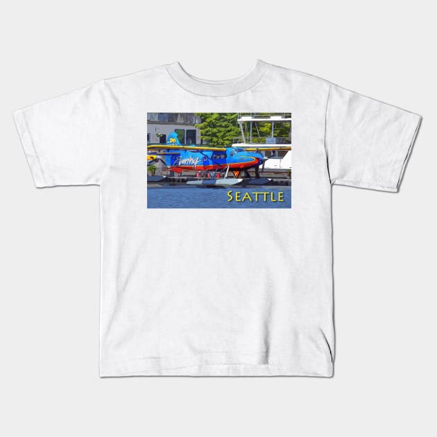 Seattle Kids T-Shirt by WelshDesigns